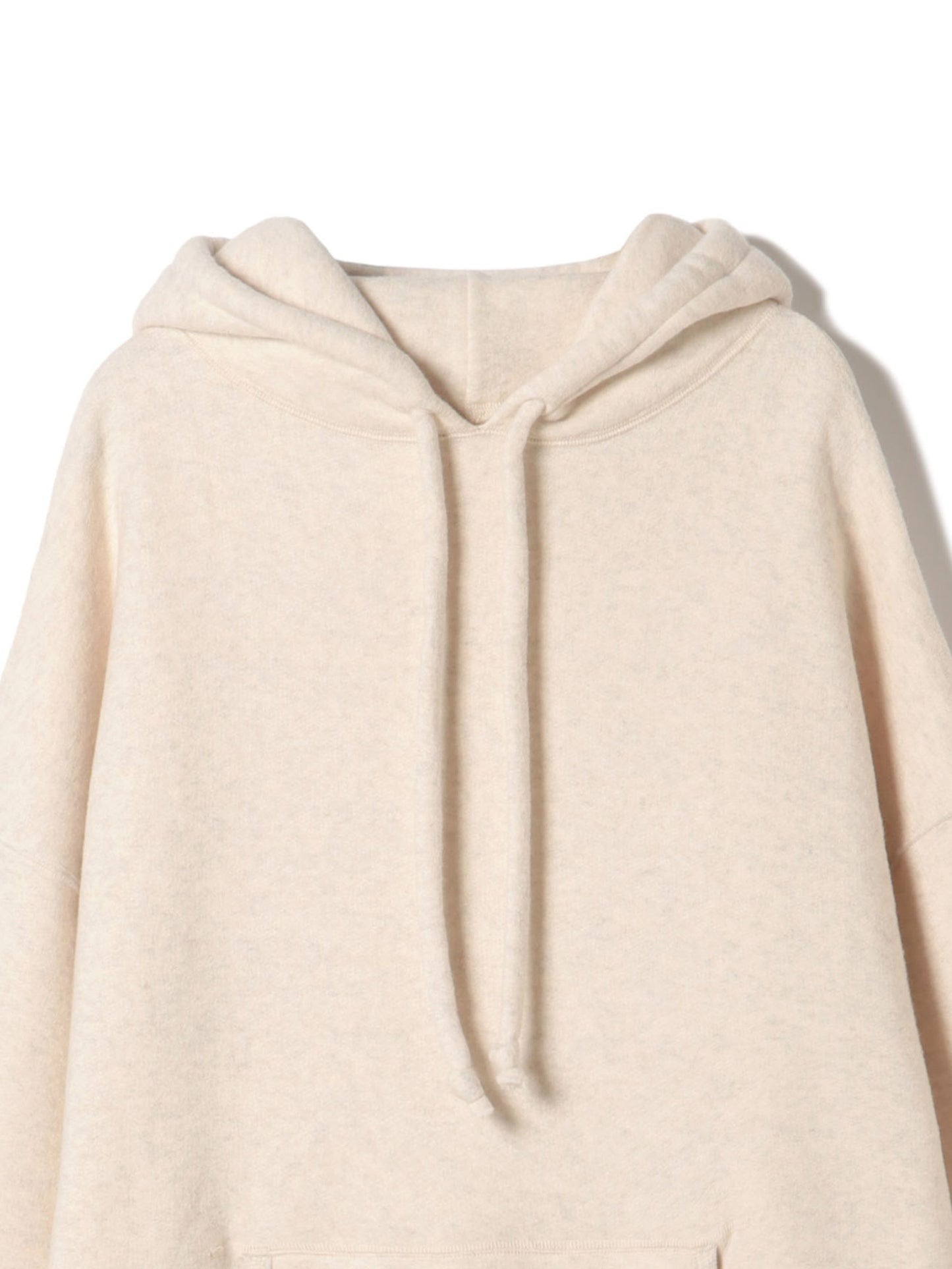 Cotton Tencel Brushed Fleece, LS Hooded Oversized Dress, #892-706, OAT