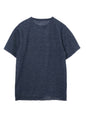 French Linen, SS Crew, #9311020, Linen 100%, BLACK
