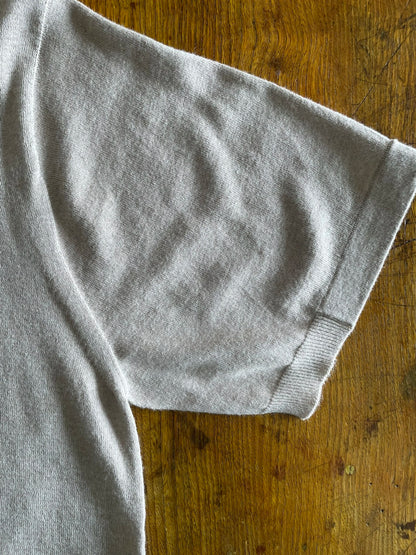 UNISEX, CoolMax 14G Jersey, #VL951012, 1/2 slv. Oversized CREW, 55% Cotton 45% Polyester, SAND