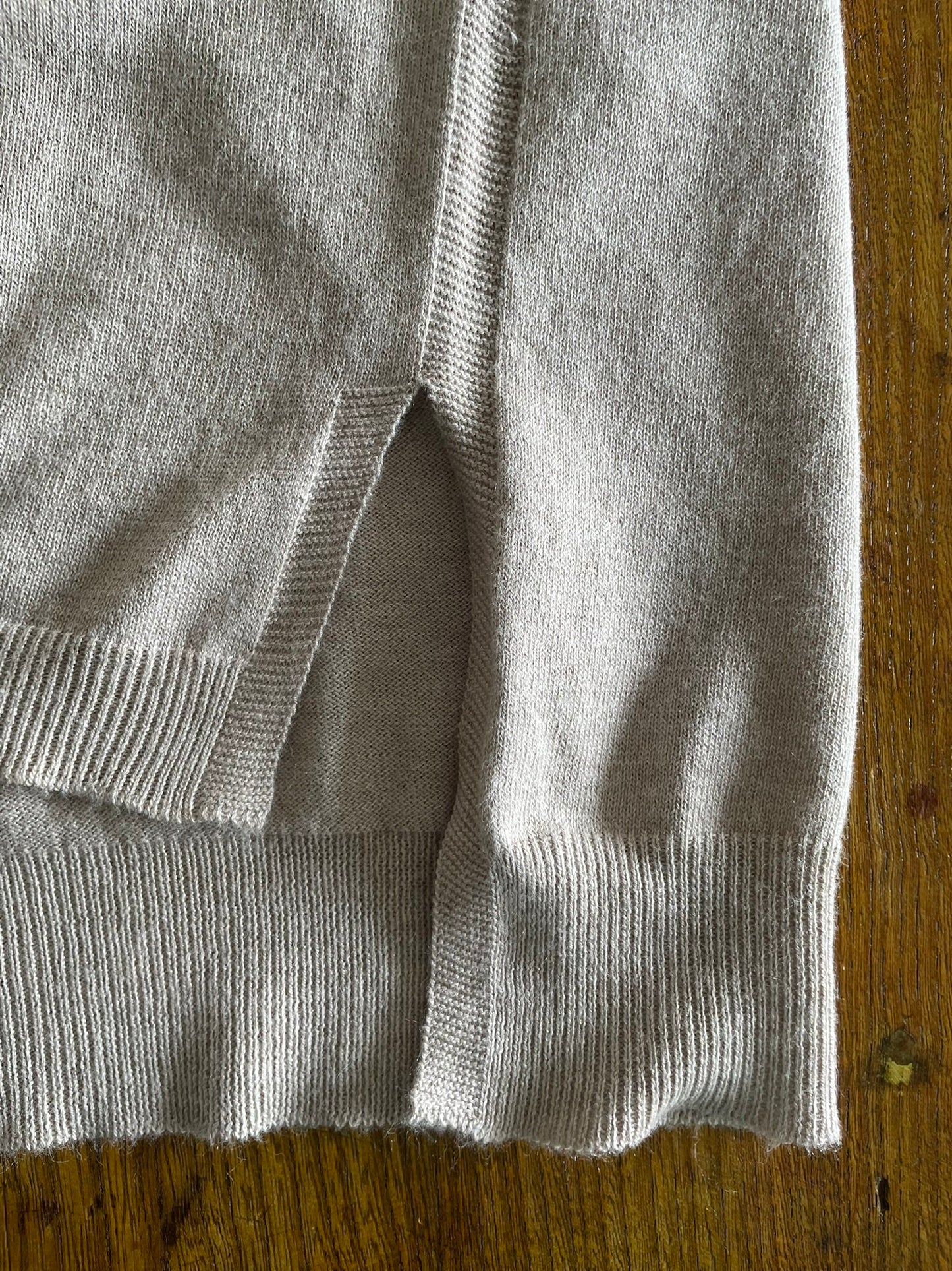 UNISEX, CoolMax 14G Jersey, #VL951012, 1/2 slv. Oversized CREW, 55% Cotton 45% Polyester, SAND