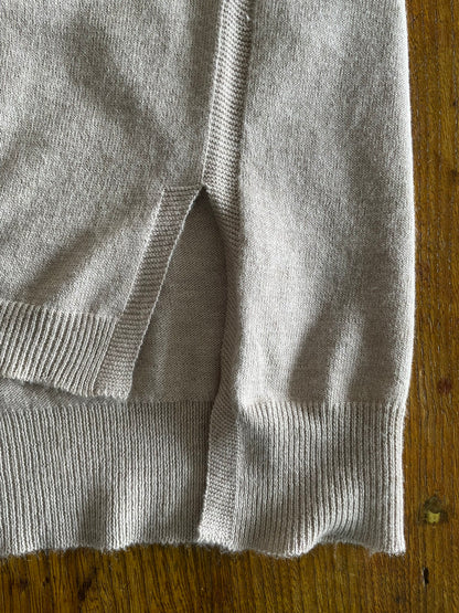 UNISEX, CoolMax 14G Jersey, #VL951012, 1/2 slv. Oversized CREW, 55% Cotton 45% Polyester, SAND