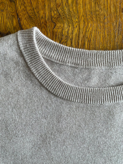 UNISEX, CoolMax 14G Jersey, #VL951012, 1/2 slv. Oversized CREW, 55% Cotton 45% Polyester, SAND