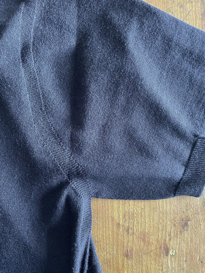 Cool Max Jersey, VL951013, S/S Oversized Polo, 55% Cotton 45% Polyester, BLACK