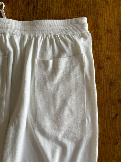 UNISEX, CoolMax 14G Jersey, #VL951014, Short Pants, 55% Cotton 45% Polyester, WHITE