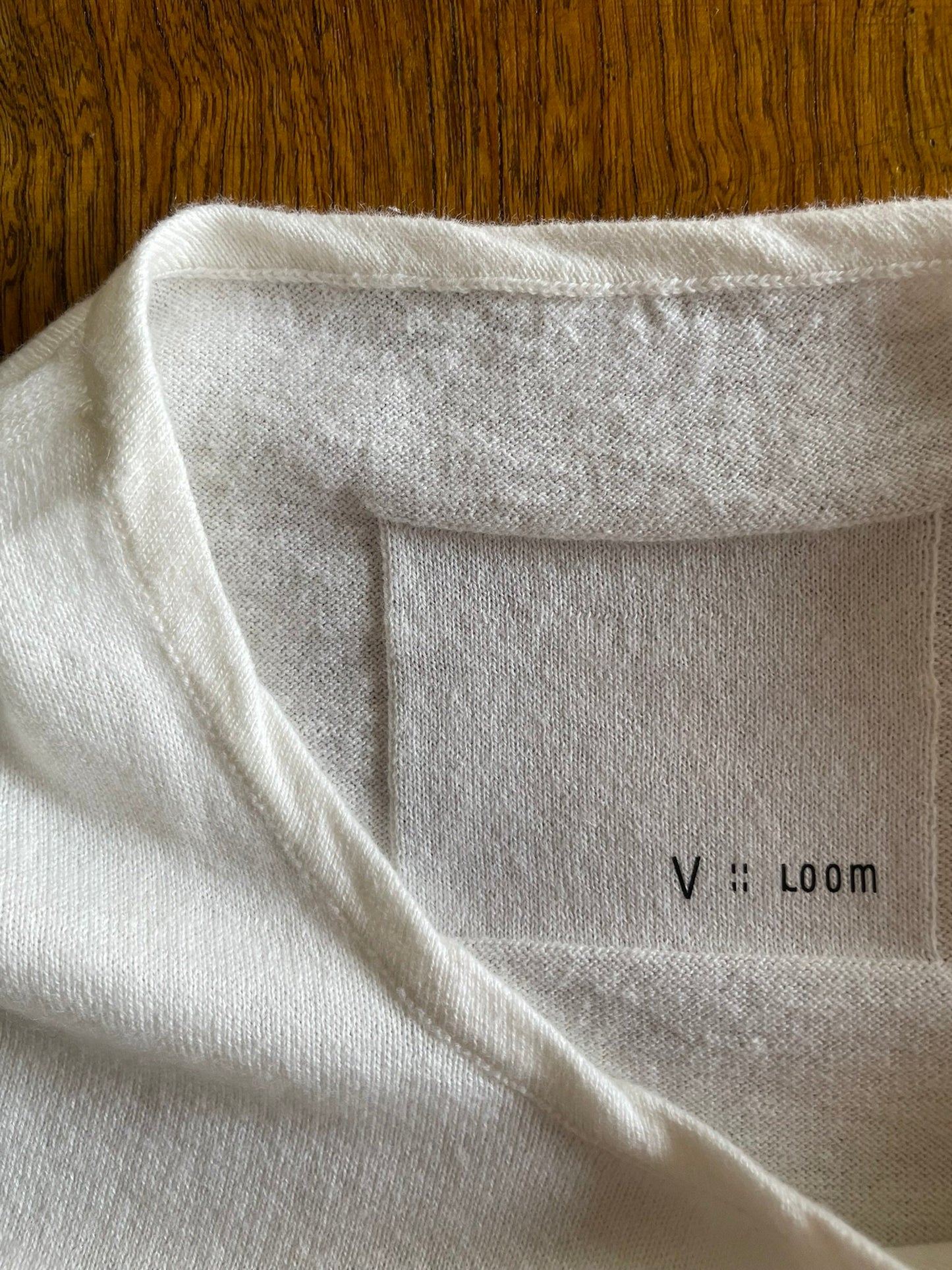 Cotton/Cashmere FINE JZ.KNIT, 95% Cotton 5% Cashmere, L/S CREW, 9511052, WHITE