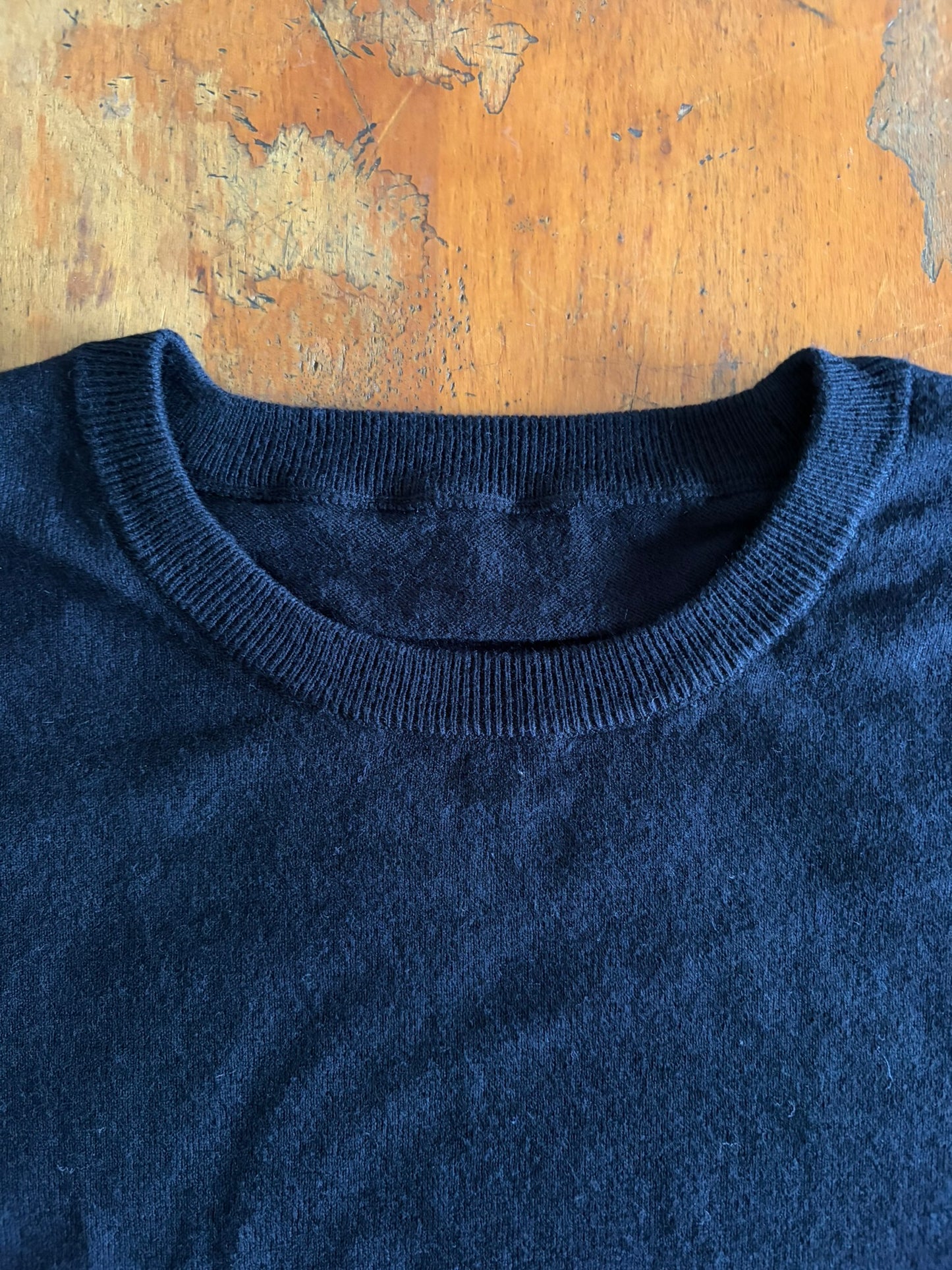 ユニセックス コットン／カシミア ファイン JZ.ニット 9511054 長袖 セットインラグラン クルー Tシャツ コットン95%カシミア5%