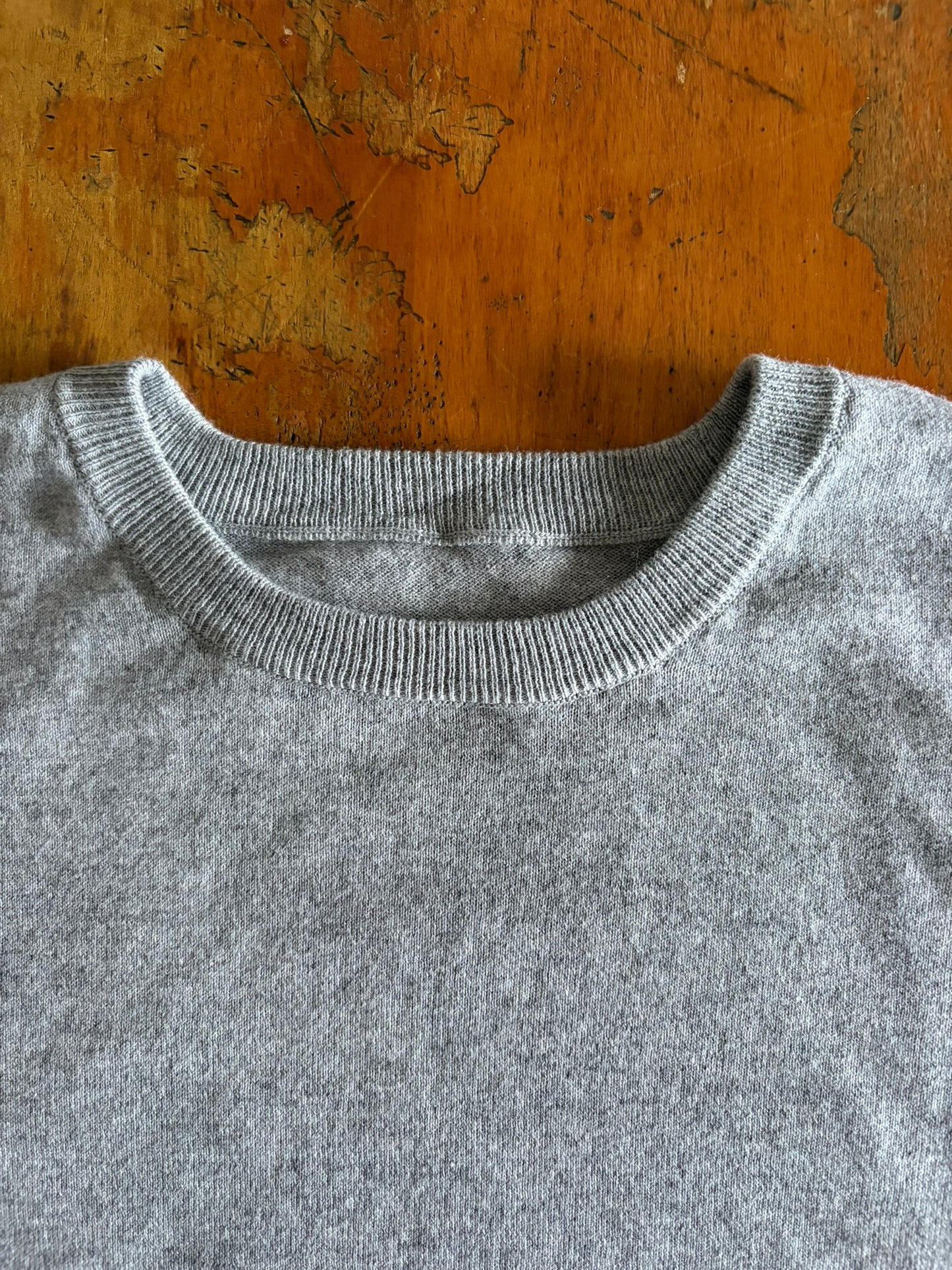 ユニセックス コットン／カシミア ファイン JZ.ニット 9511053 半袖 セットインラグラン クルー Tシャツ コットン95%カシミア5%　