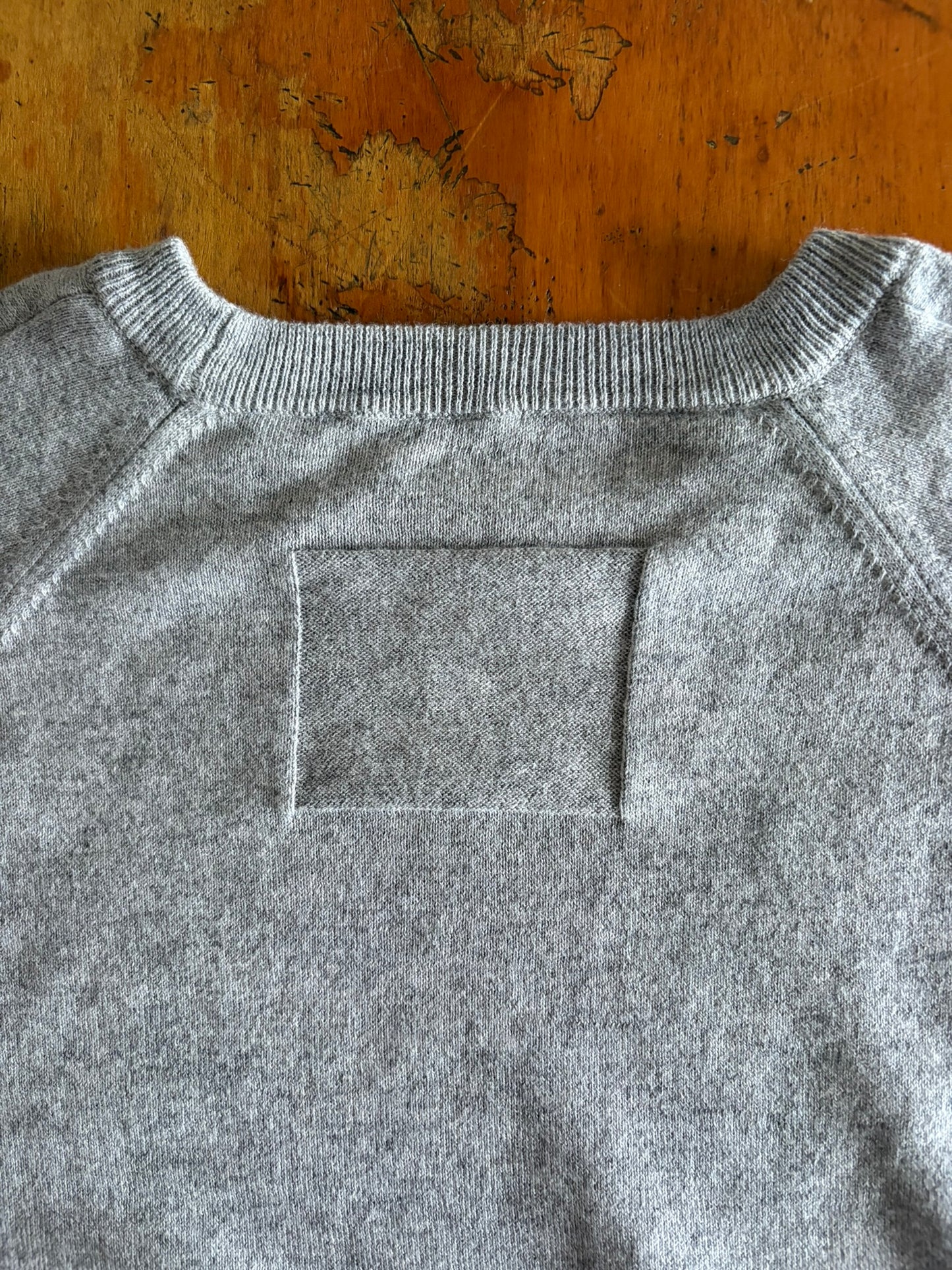 ユニセックス コットン／カシミア ファイン JZ.ニット 9511053 半袖 セットインラグラン クルー Tシャツ コットン95%カシミア5%　