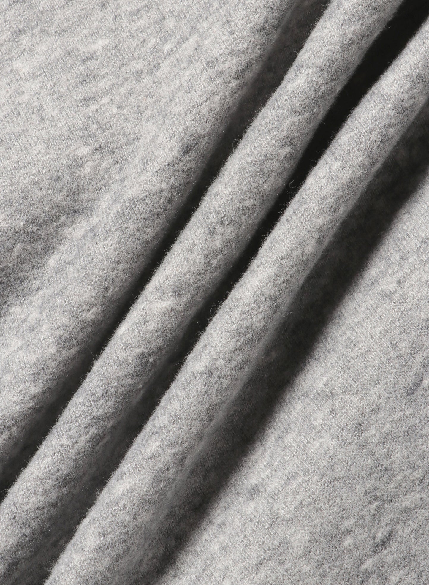 Cotton Tencel Brushed Fleece, LS Cardigan, #822-806, HEATHER CHARCOAL, ONE SIZE