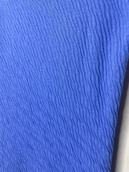 Hi-Soft Double Face, SS Crew Top, #841-846, BLUE