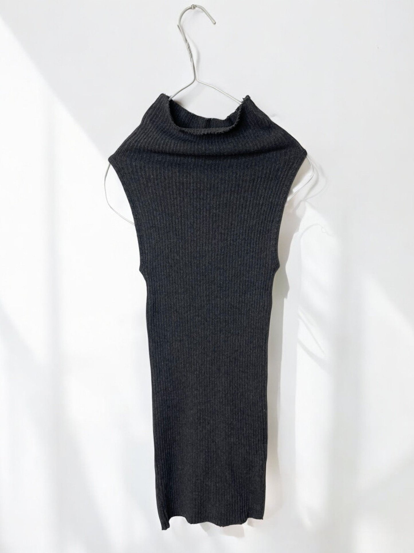 GAUZE RIB, BODY TUBE, 851-882 , 100%cotton, BLACK, OS