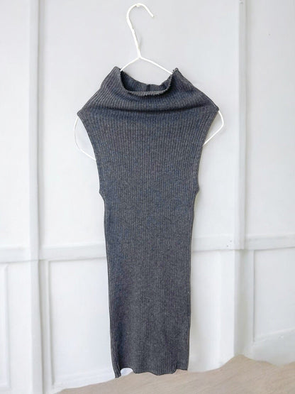 GAUZE RIB, BODY TUBE, 851-882 , 100%cotton, CHARCOAL, OS