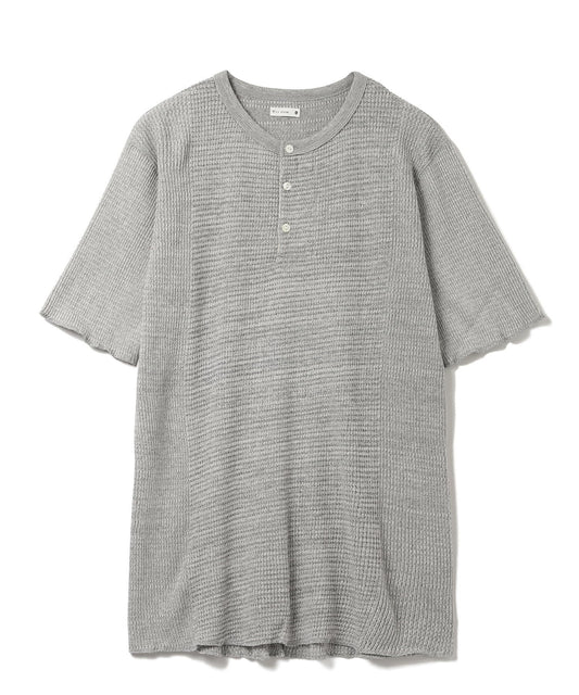Melange WAFFLE RIB Combo Tube  ,SS Henry 100% cotton, #181772, HT Grey