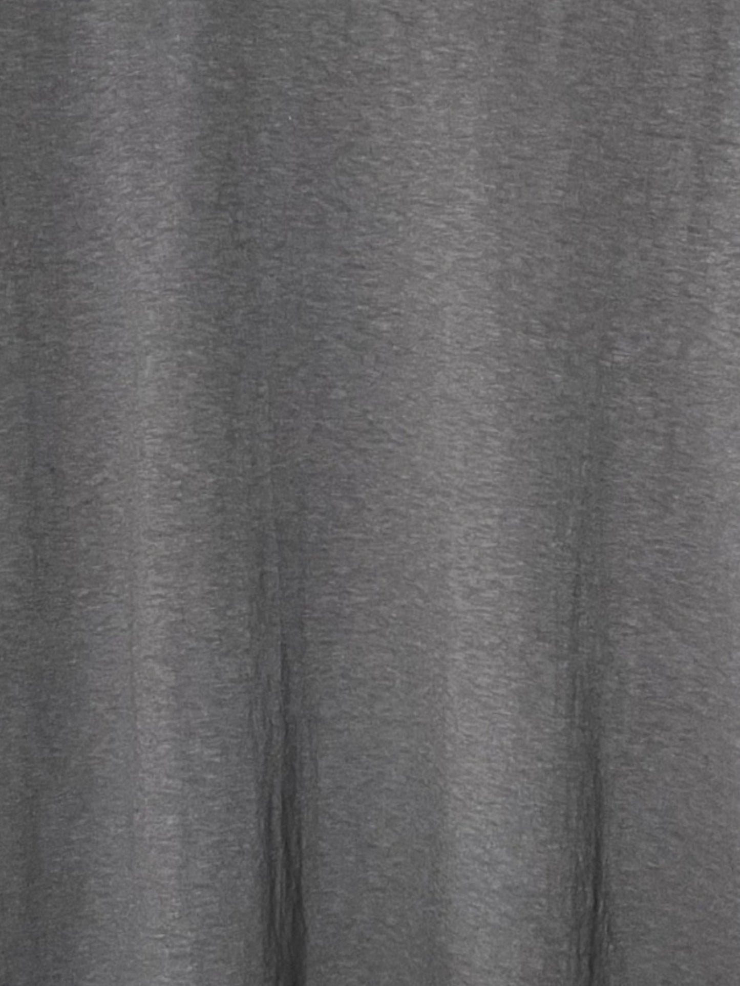Reverse Cotton 32Gage Jersey, LS Loose. Shape Hi-Neck Tee #1120009, CHARCOAL
