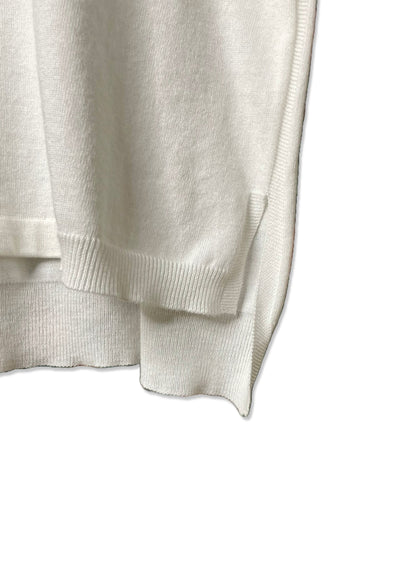 UNISEX, CoolMax 14G Jersey, #VL951012, Half slv. Oversized CREW, 55% Cotton 45% Polyester, WHITE