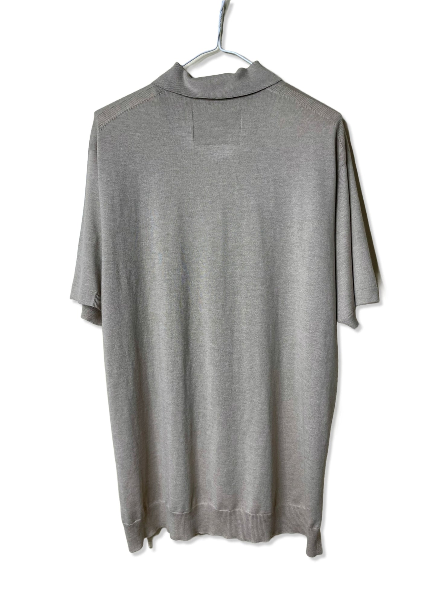 Cool Max Jersey, VL951013, SS Oversized Polo, 55% Cotton 45% Polyester,  SAND