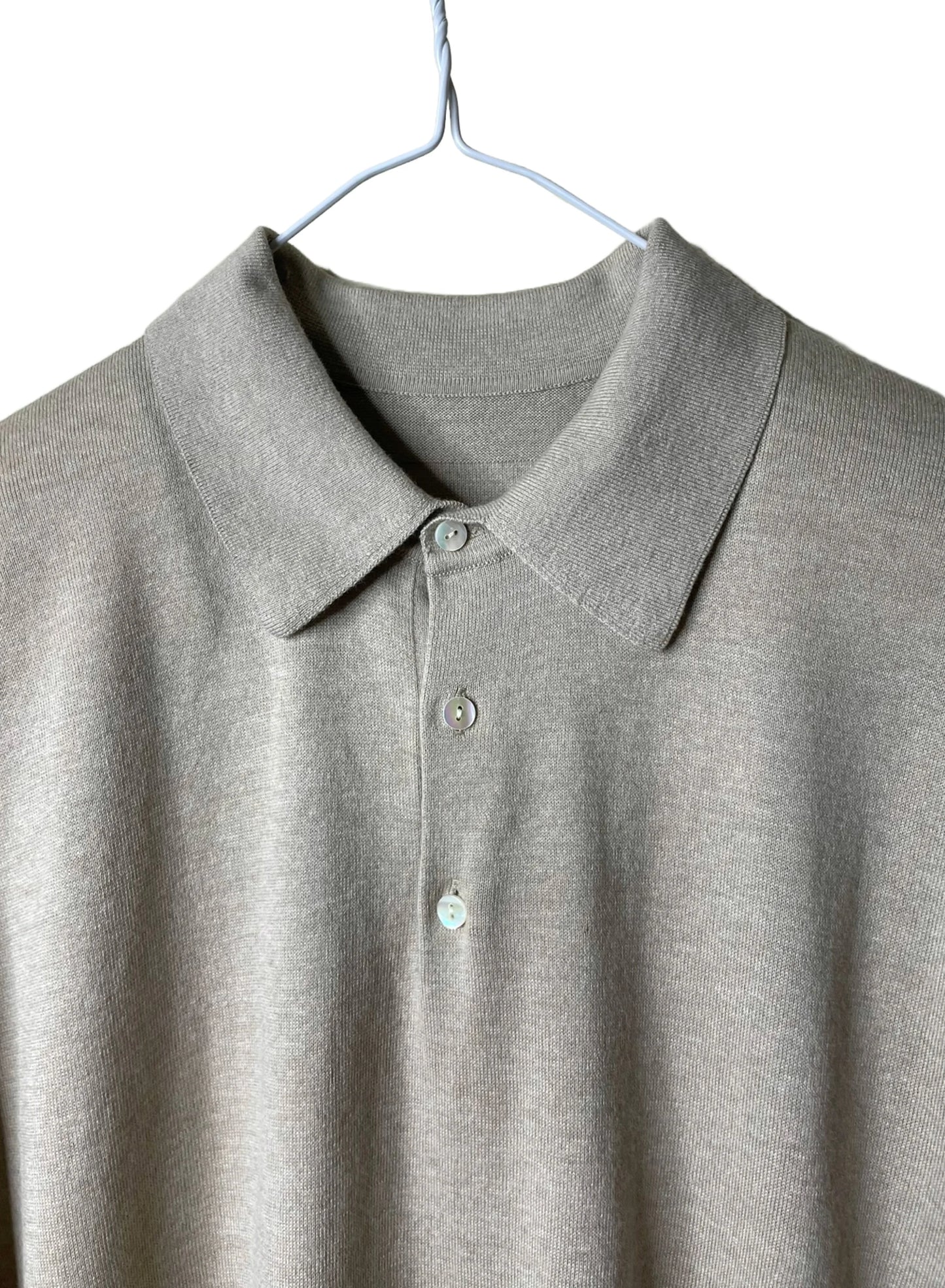 Cool Max Jersey, VL951013, SS Oversized Polo, 55% Cotton 45% Polyester,  SAND