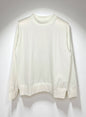 Stretch Ponte Blend , 69% Rayon  29% NYLON  2% POLYURETHANE, #VLR722095, LS CREW, WHITE