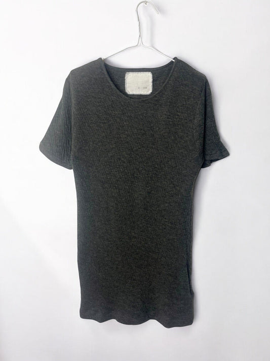Hi-Soft Double Face, SS Crew Top, #841-846, BLACK