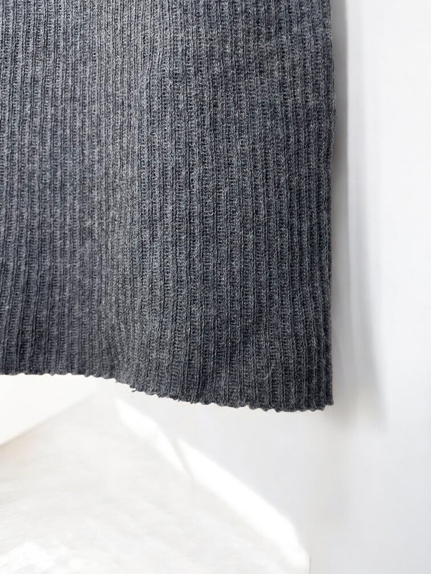 GAUZE RIB, TANKTOP,  851-881 , 100%cotton, CHARCOAL, OS