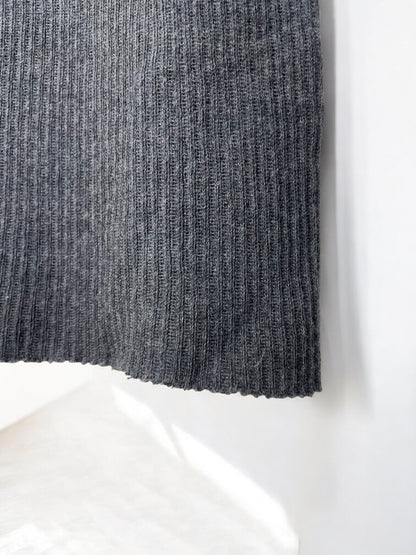 GAUZE RIB, TANKTOP,  851-881 , 100%cotton, CHARCOAL, OS