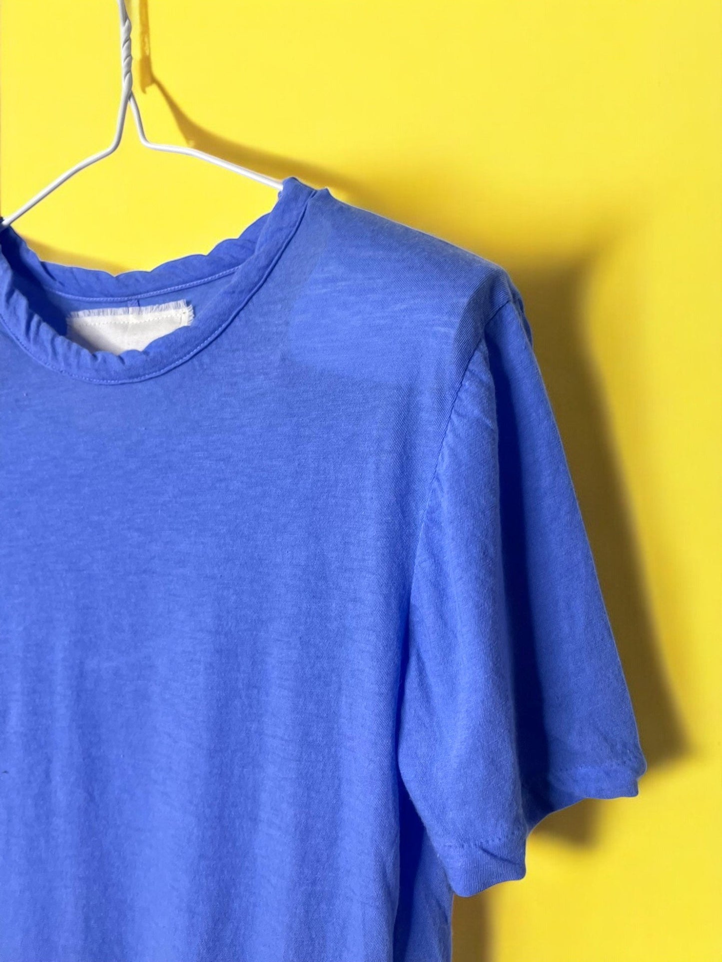 Hi-Soft Jersey, SS Crew  (Narrower neck) T-shirts, #851-884 , BLUE