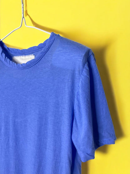 Hi-Soft Jersey, SS Crew  (Narrower neck) T-shirts, #851-884 , BLUE