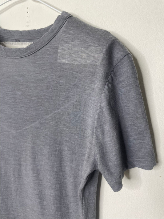 Hi-Soft Jersey, SS Crew  (Narrower neck) T-shirts, #851-884 , CHARCOAL,