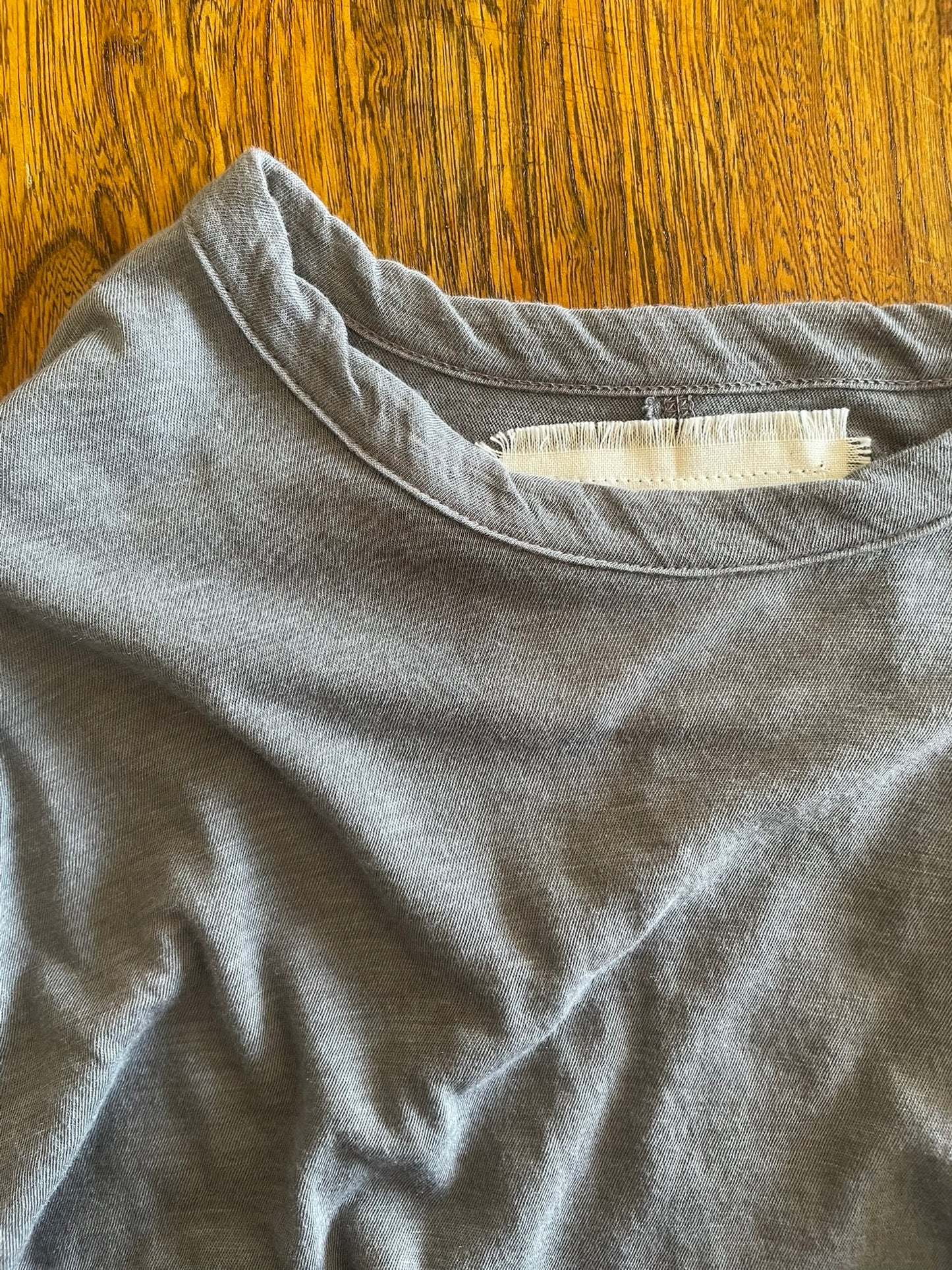 Hi-Soft Jersey, SS Crew  (Narrower neck) T-shirts, #851-884 , CHARCOAL,