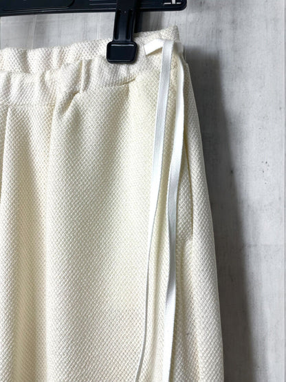 COTTON MESH, PANTS, 851-889, cotton 55% Polyester 45%, WHITE, OS