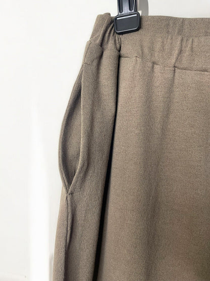 COTTON CRAPE, PANTS, 851-894, cotton 100%, SAND KHAKI, OS