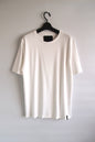 Baby Cotton Smooth, SS Crew T-shirts,  WHITE, #361384M