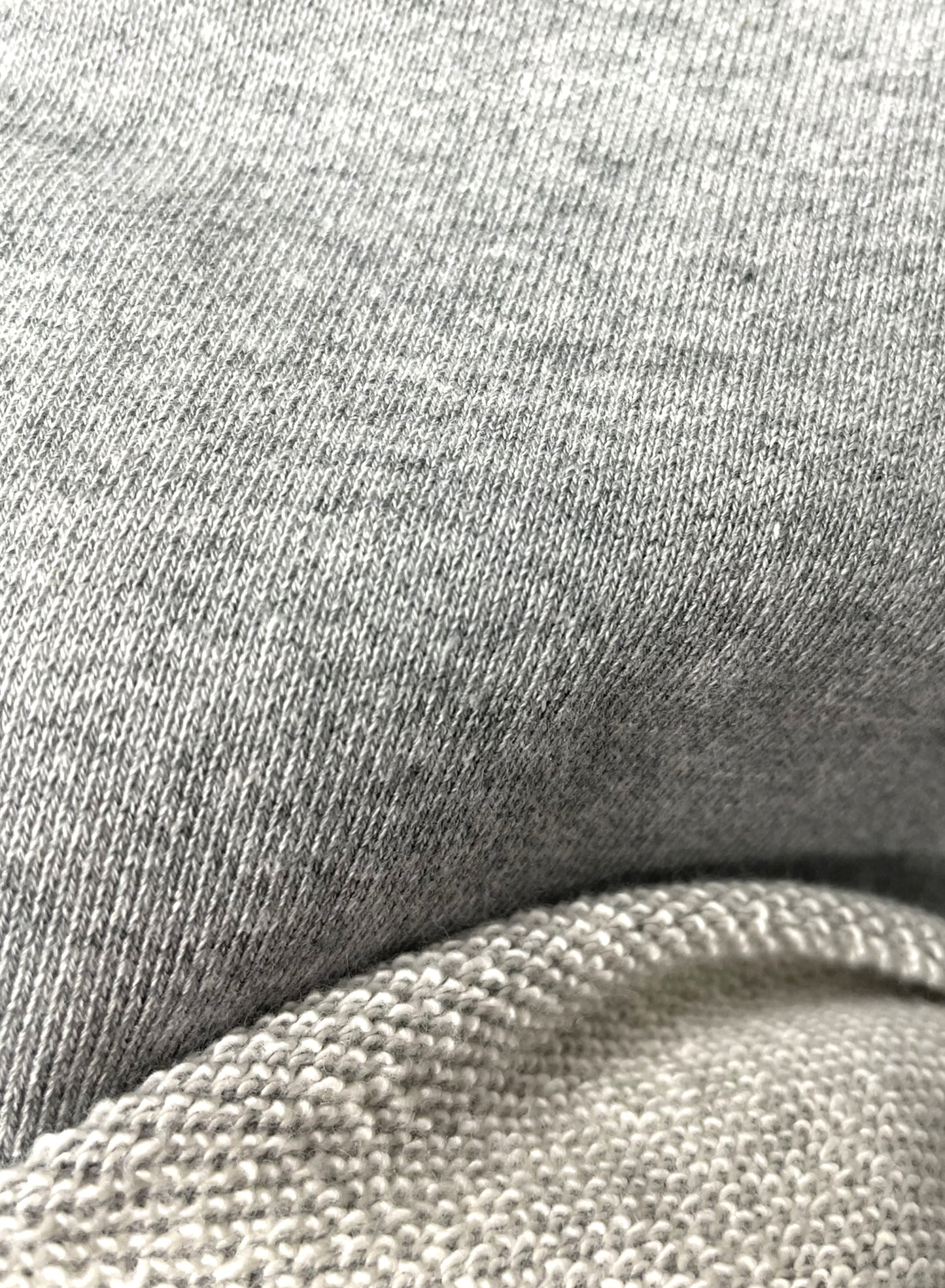 ***UNISEX*** Cotton Fleece, LS Crew Top, 100%cotton, #1320051, HT GREY