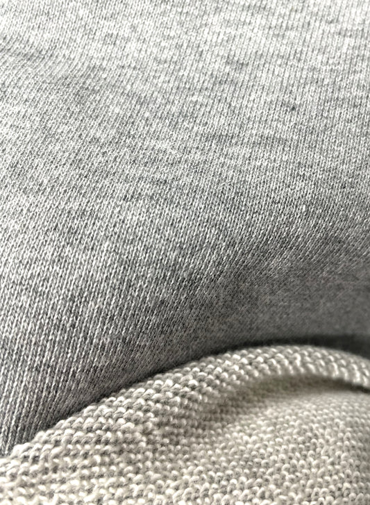 ***UNISEX*** Cotton Fleece, LS Crew Top, 100%cotton, #1320051, HT GREY
