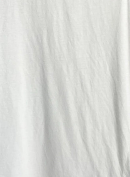 Hi-Soft Jersey, 872-566, LS Crew Top, 55%cotton 45%nylon, WHITE