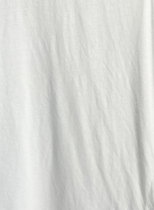 Hi-Soft Jersey, 872-566, LS Crew Top, 55%cotton 45%nylon, WHITE