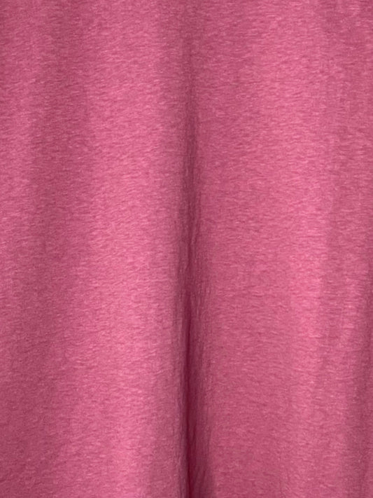 Reverse Cotton 32Gage Jersey, LS Loose. Shape Hi-Neck Tee #1120009, Burgandy