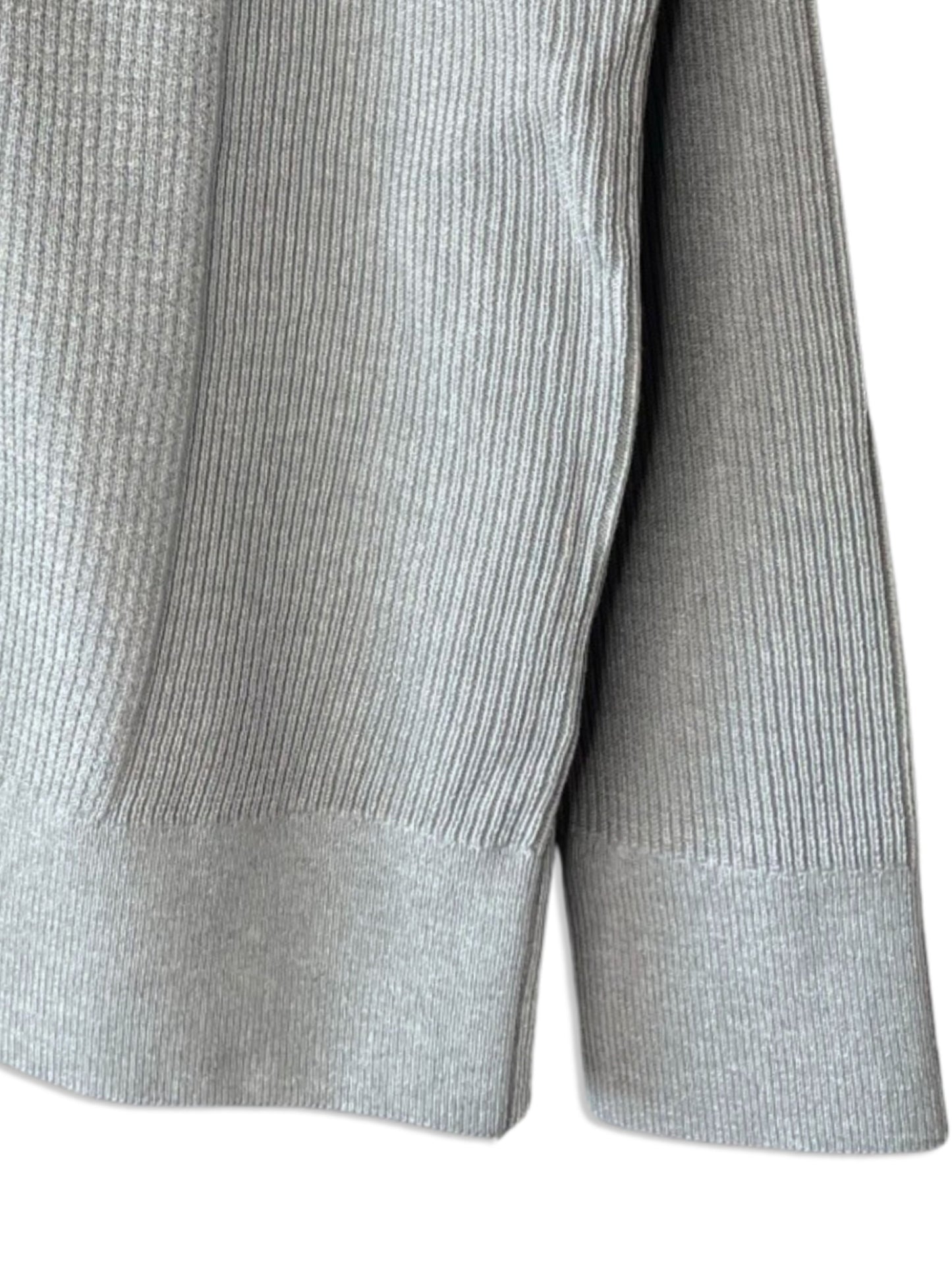 Extra-Long lament Cotton, VL9221014, L/S HENLEY TOP, GREY