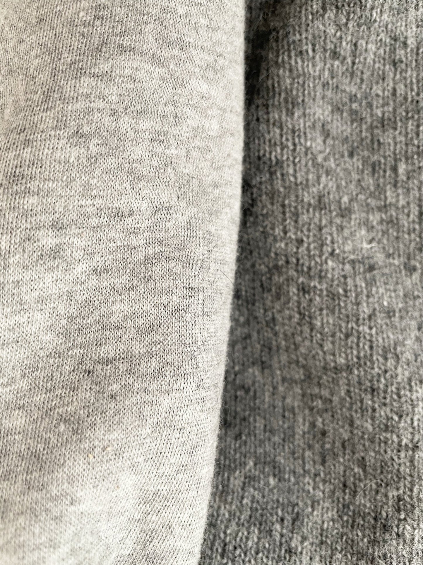 Wool DBL Face, Boat Neck Top, #832-836, 41%cotton, 38%wool, 21%nylon, GREY, ONE SIZE